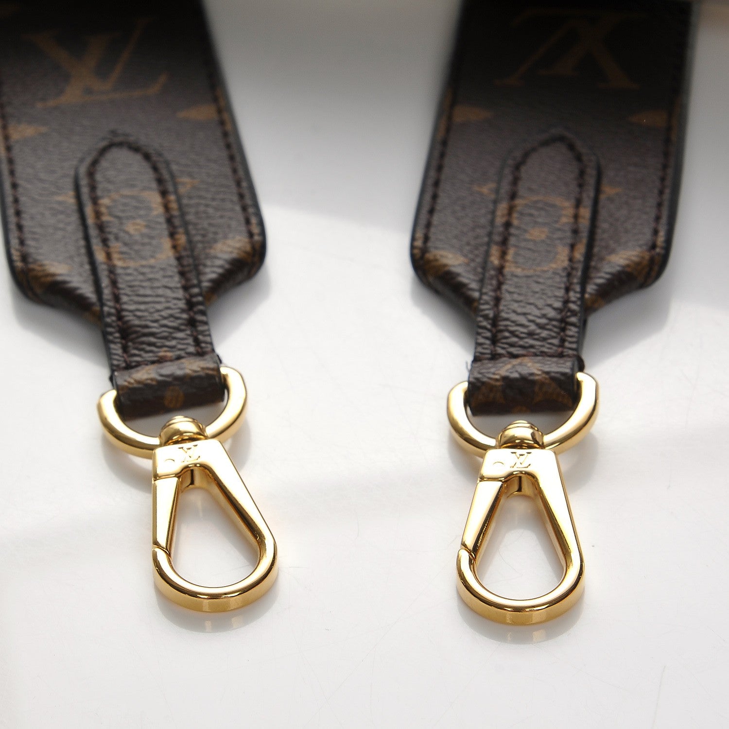 Louis Vuitton Monogram Bandouliere Shoulder Strap Black 5 of 6