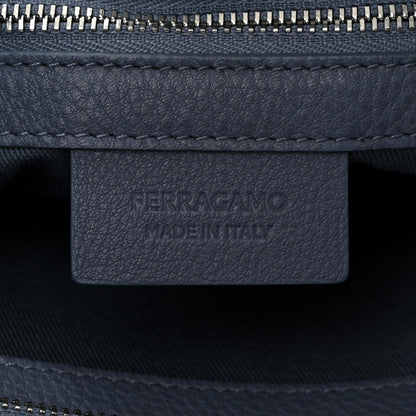 Salvatore Ferragamo Calfskin Medium Star Tote Graphite 6 of 10