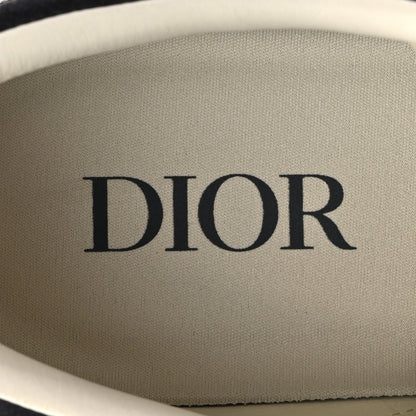Christian Dior Suede Mens B101 Low Top Sneakers 44 Navy 9 of 10