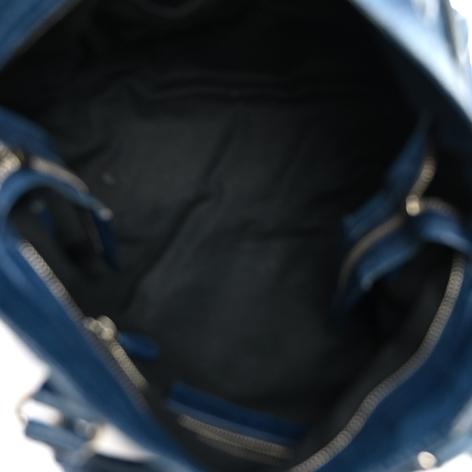 Balenciaga Agneau Giant 12 Silver Hardware Velo Bleu Mineral 6 of 14
