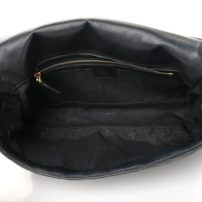 Fendi Nappa FF 1974 Embossed Baguette Black 4 of 9