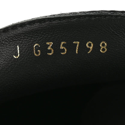 Chanel Lambskin Pearl CC Mules 36 Black 9 of 9