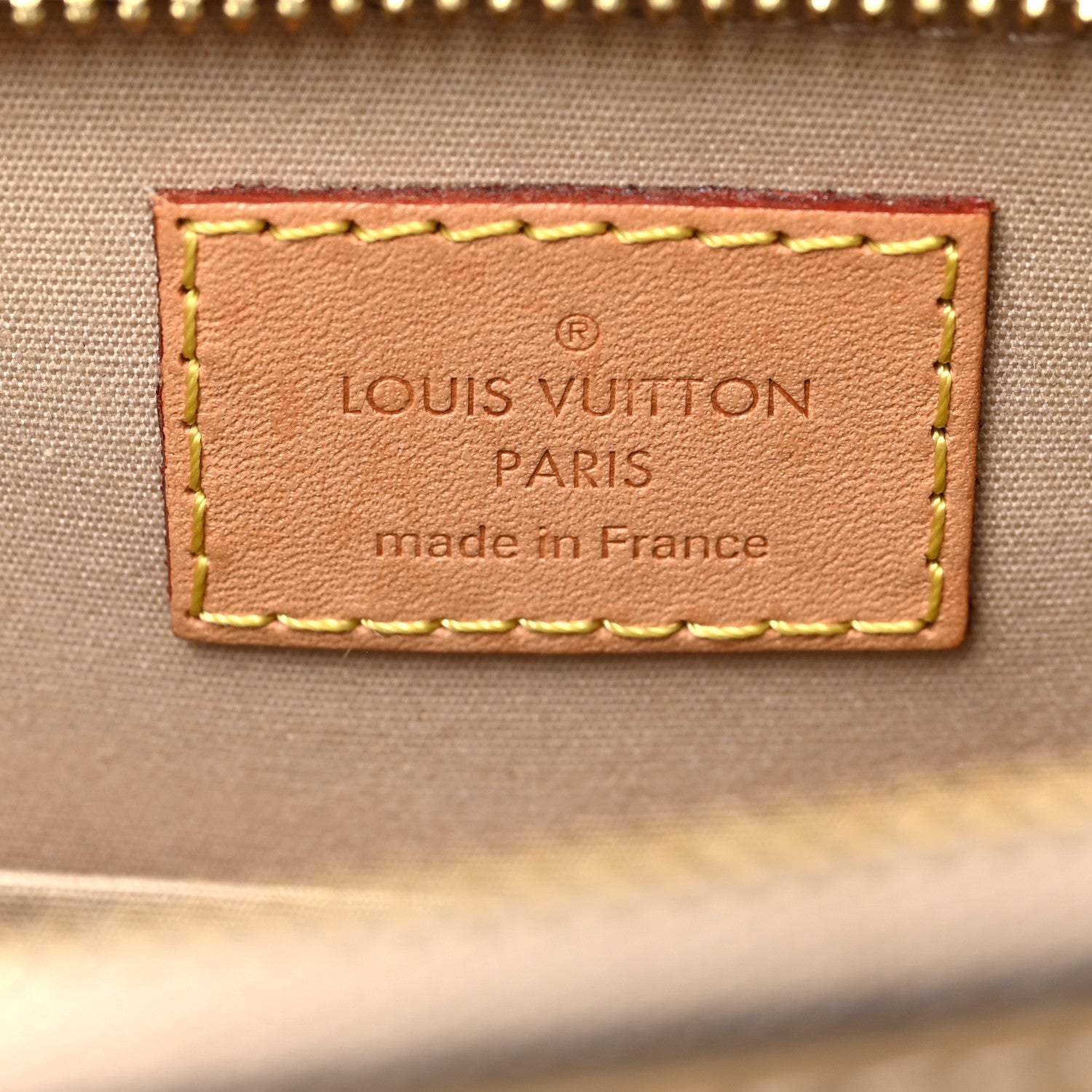 Louis Vuitton Vernis Alma BB Dune 6 of 8