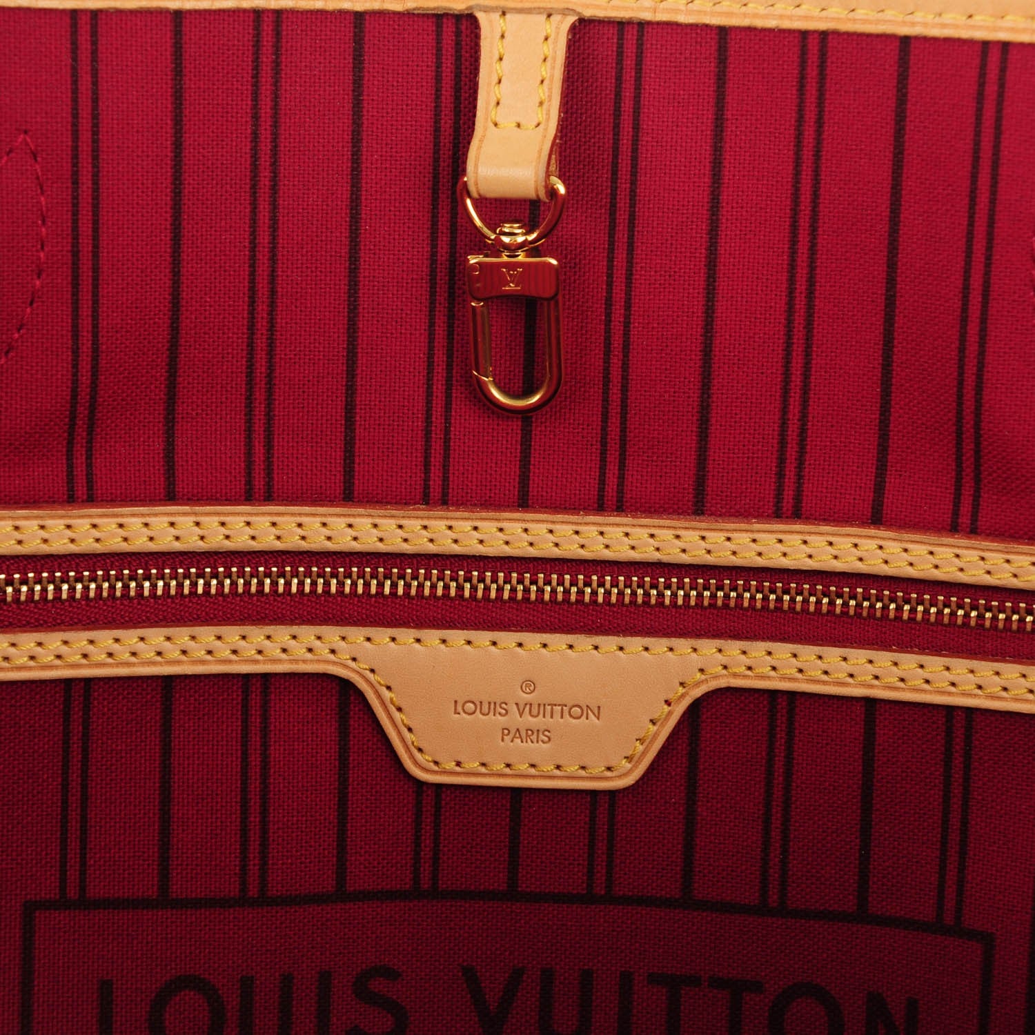 Louis Vuitton Monogram Neverfull GM Fuchsia 6 of 8