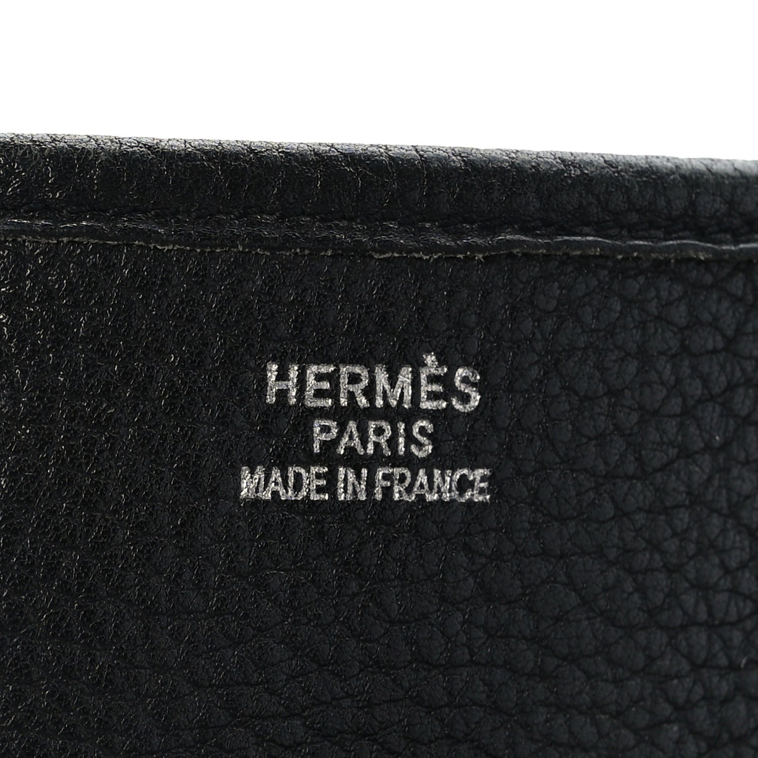 Hermes Taurillon Clemence Evelyne III GM Black 6 of 12