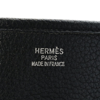 Hermes Taurillon Clemence Evelyne III GM Black 6 of 12