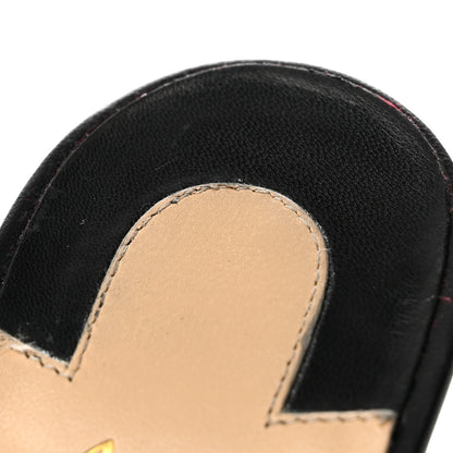Christian Louboutin Kid Jenlove Alta 120 Pumps 39 Black 9 of 11