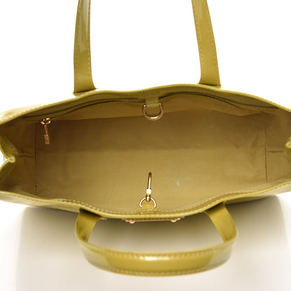 Louis Vuitton Vernis Wilshire PM Vert Impression 5 of 10