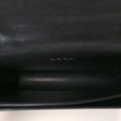 Balenciaga Shiny Box Calfskin Monochrome XS Sharp Belt Bag Black 5 of 11
