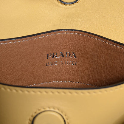 Prada Soft Calf Double Bag Ginestra 8 of 10