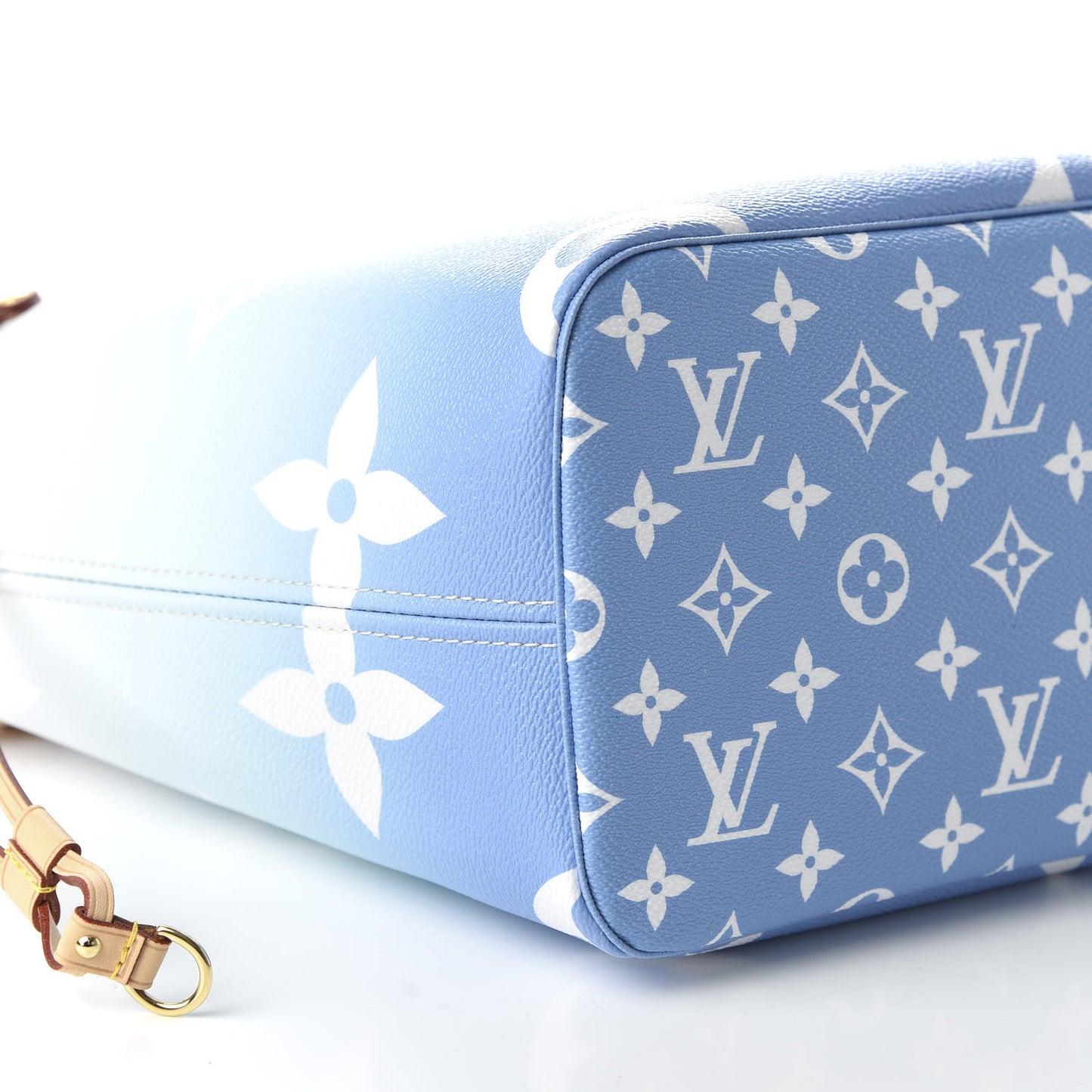 Monogram Giant By The Pool Neverfull MM Blue
