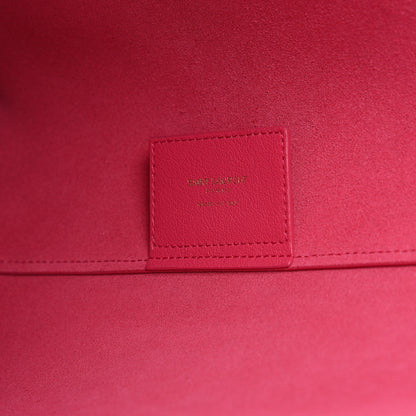 Saint Laurent Calfskin Large Shopping Tote Fuchsia 5 of 8