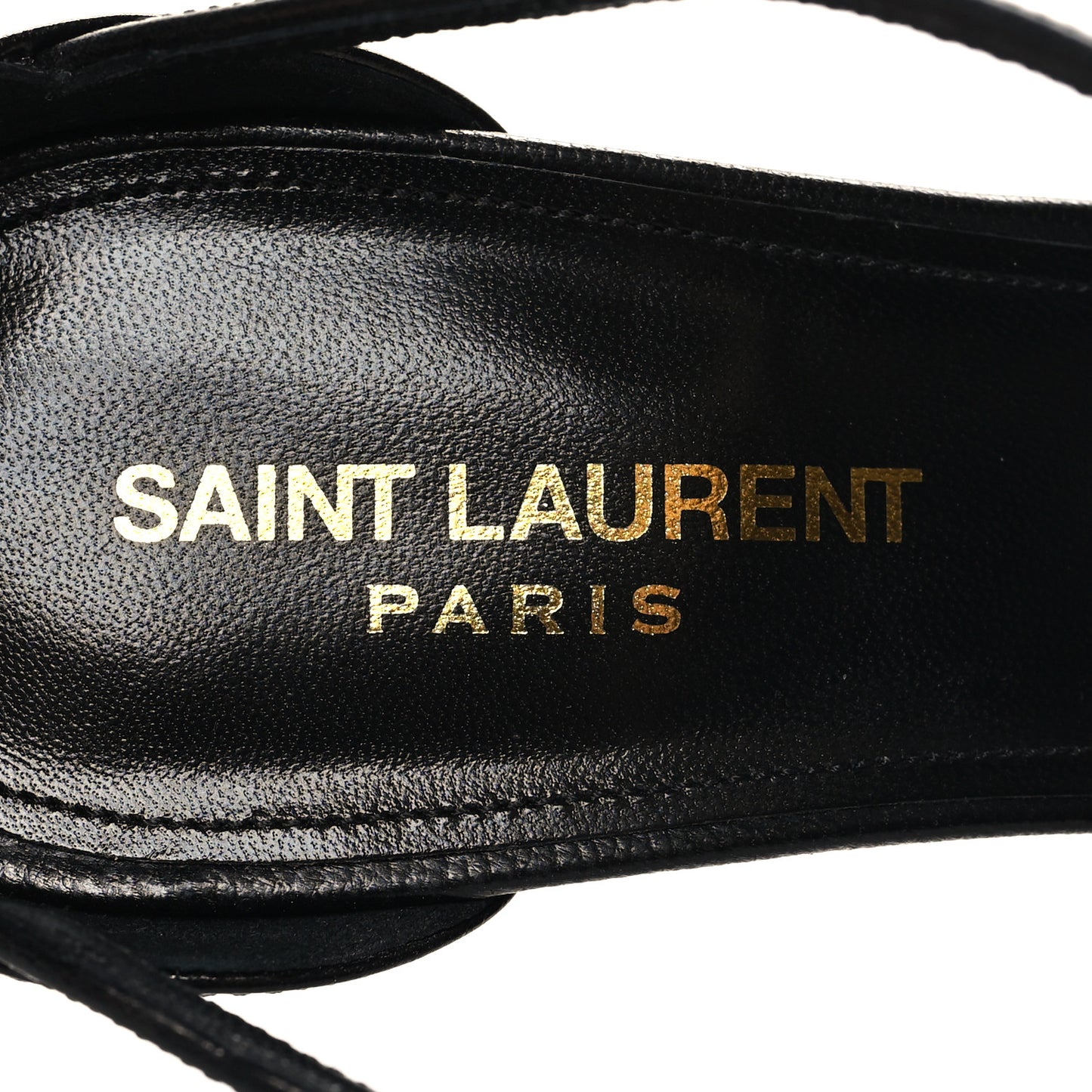 Calfskin Cassandra 100 Sandals 39 Black