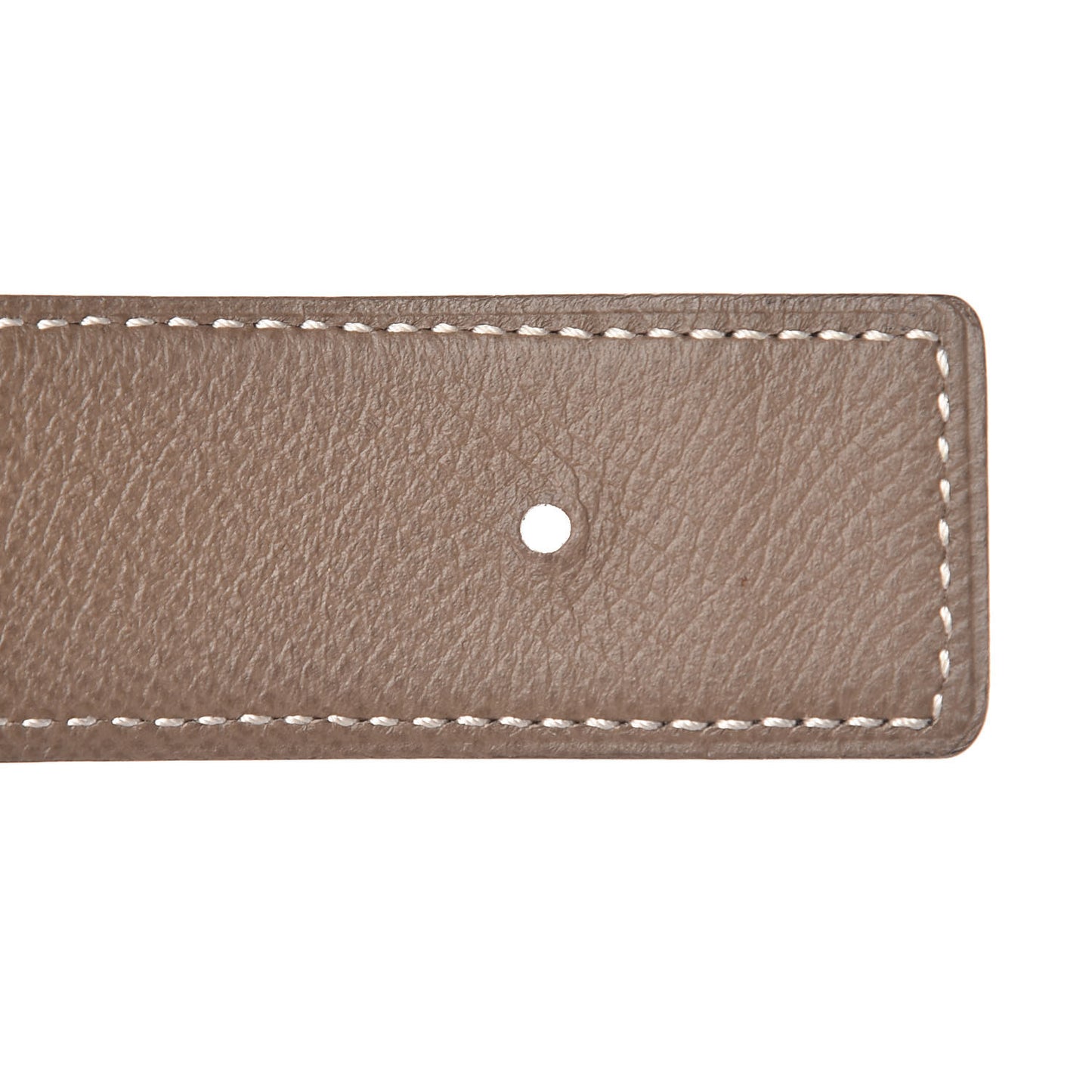 Box Epsom 32mm H Belt 90 Black Etoupe