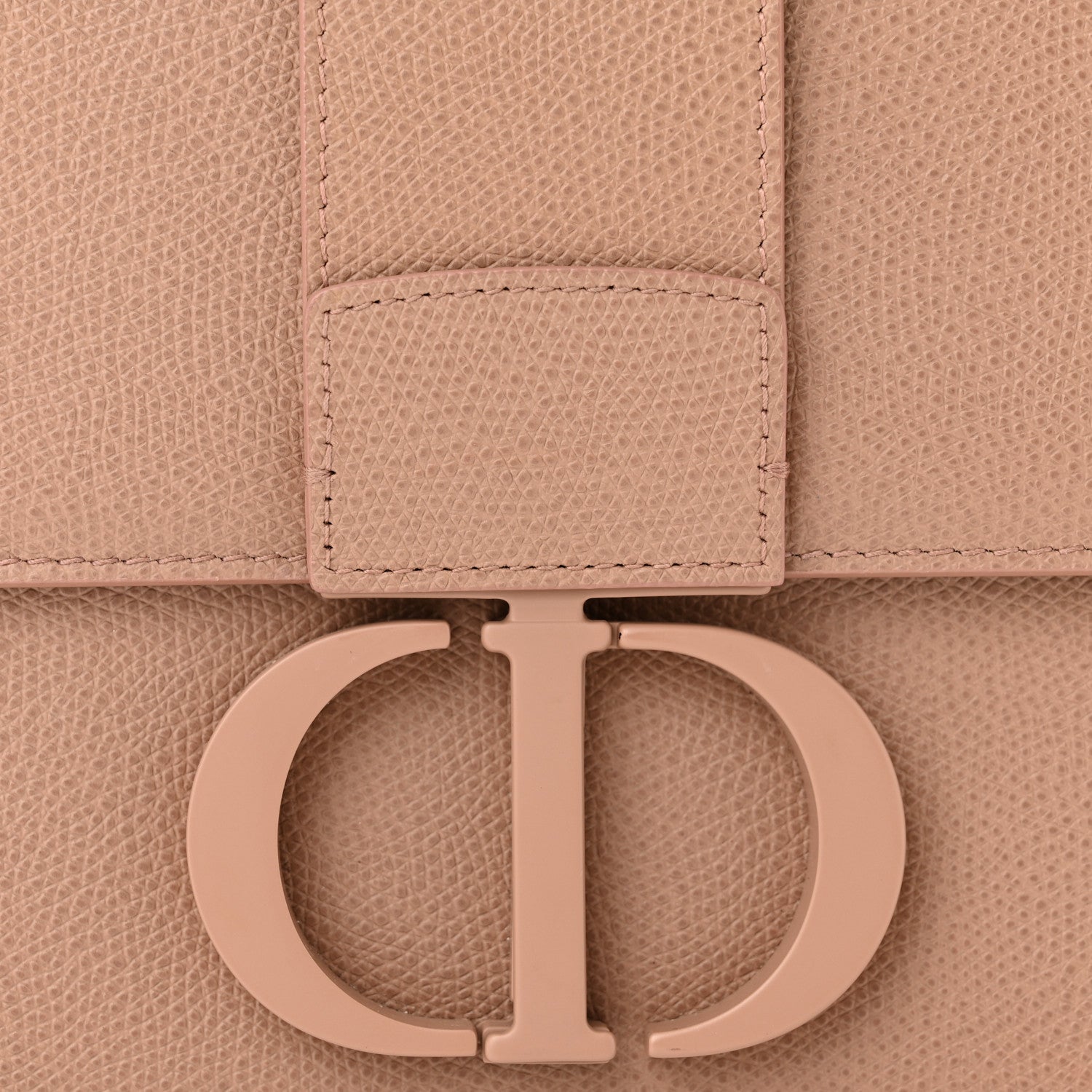 Christian Dior Ultra Matte Grained Calfskin 30 Montaigne Flap Bag Blush 8 of 13