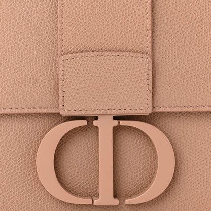 Christian Dior Ultra Matte Grained Calfskin 30 Montaigne Flap Bag Blush 8 of 13
