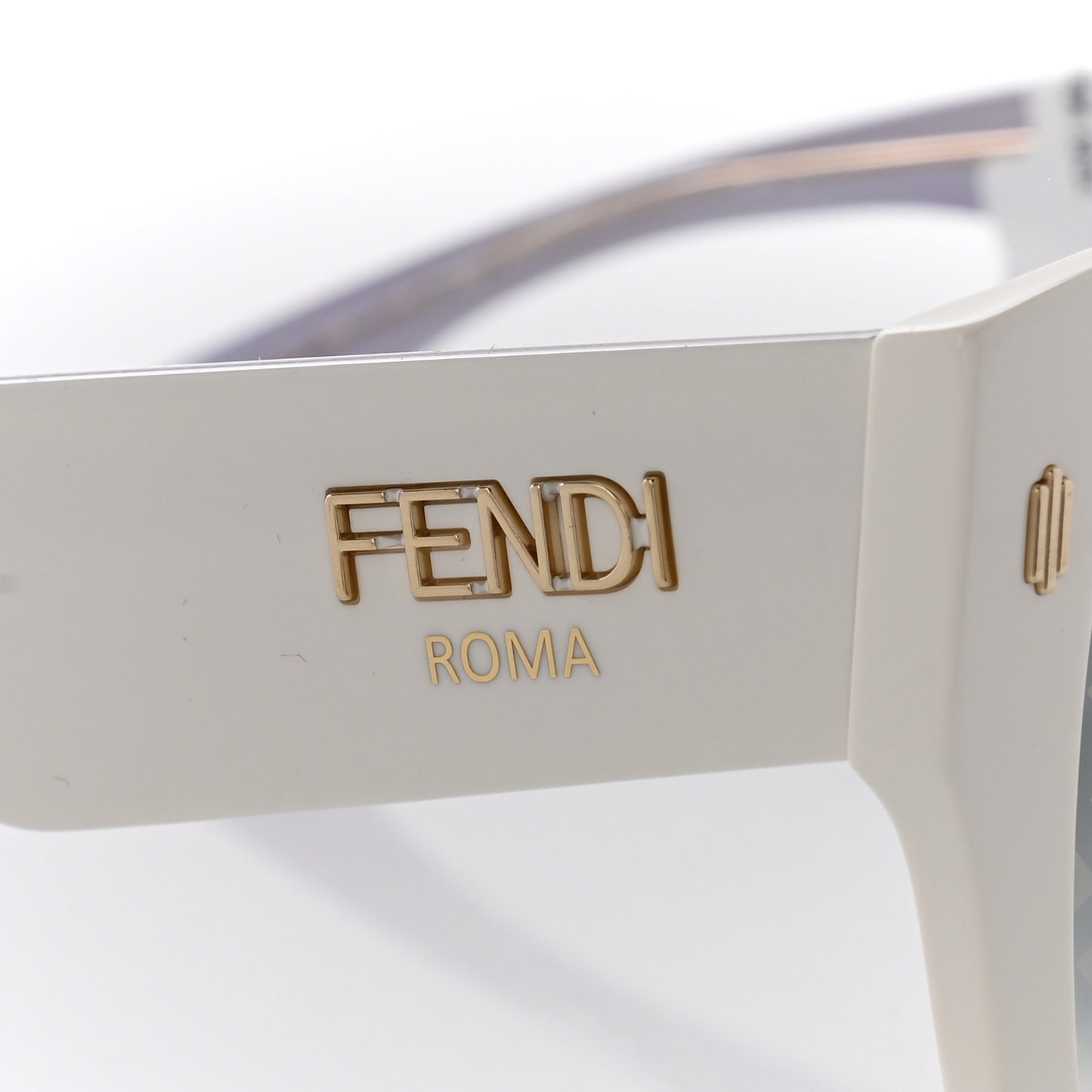 Acetate FF Sunglasses FF 0434/G/S White Gold