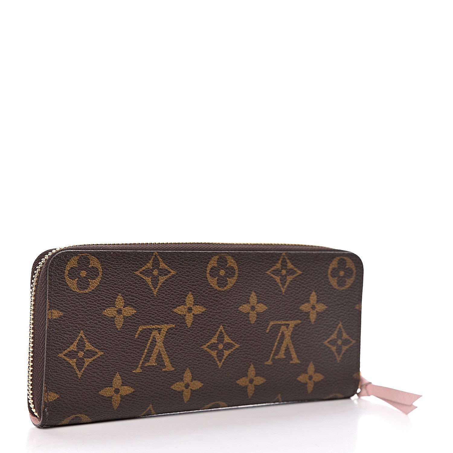 Louis Vuitton Monogram Clemence Wallet Rose Ballerine 3 of 8