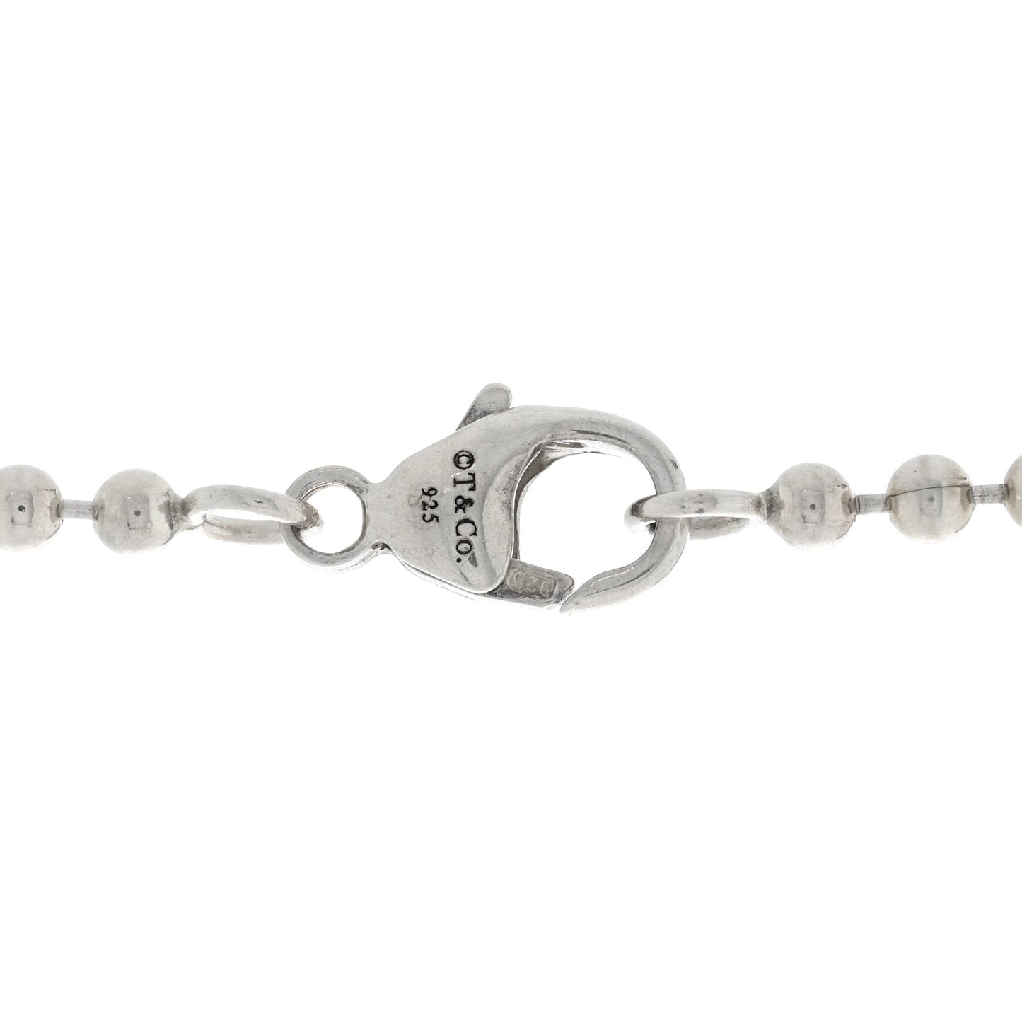 Sterling Silver Large Trefoil Key Pendant Necklace