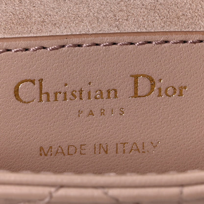 Christian Dior Lambskin Cannage Mini Lady Dior Fard 6 of 9