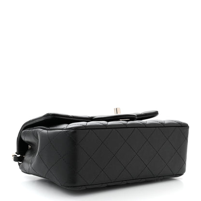 Chanel Lambskin Quilted Mini Rectangular Flap Black 4 of 11