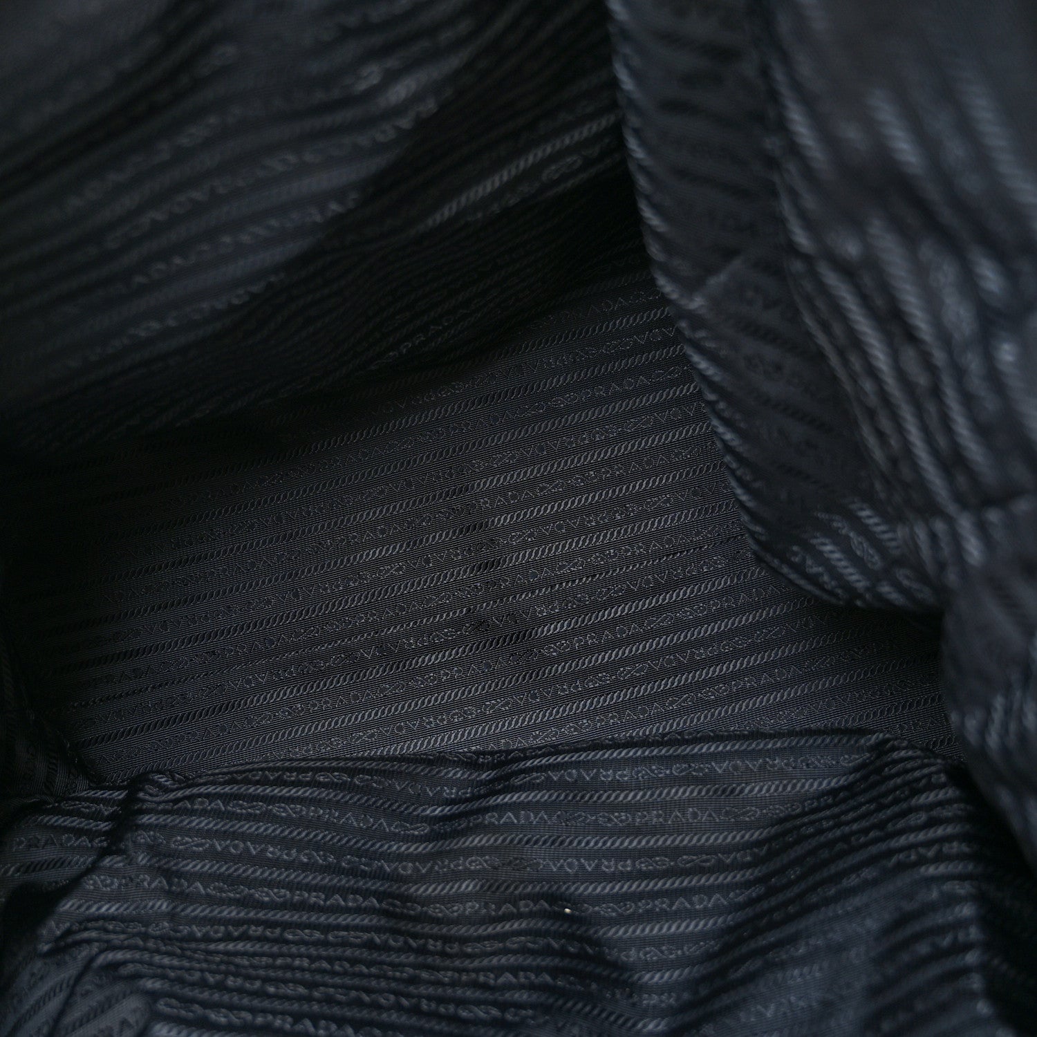 Prada Re-Nylon Saffiano Duffle Bag Navy 4 of 12