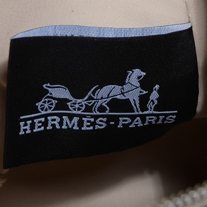 Hermes Cotton Viscose Striped Bolide Toiletry Case MM 7 of 9