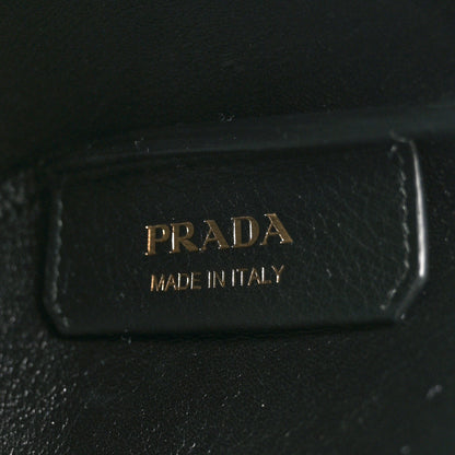 Prada Soft Calfskin Medium Darling Shoulder Bag Black 6 of 11