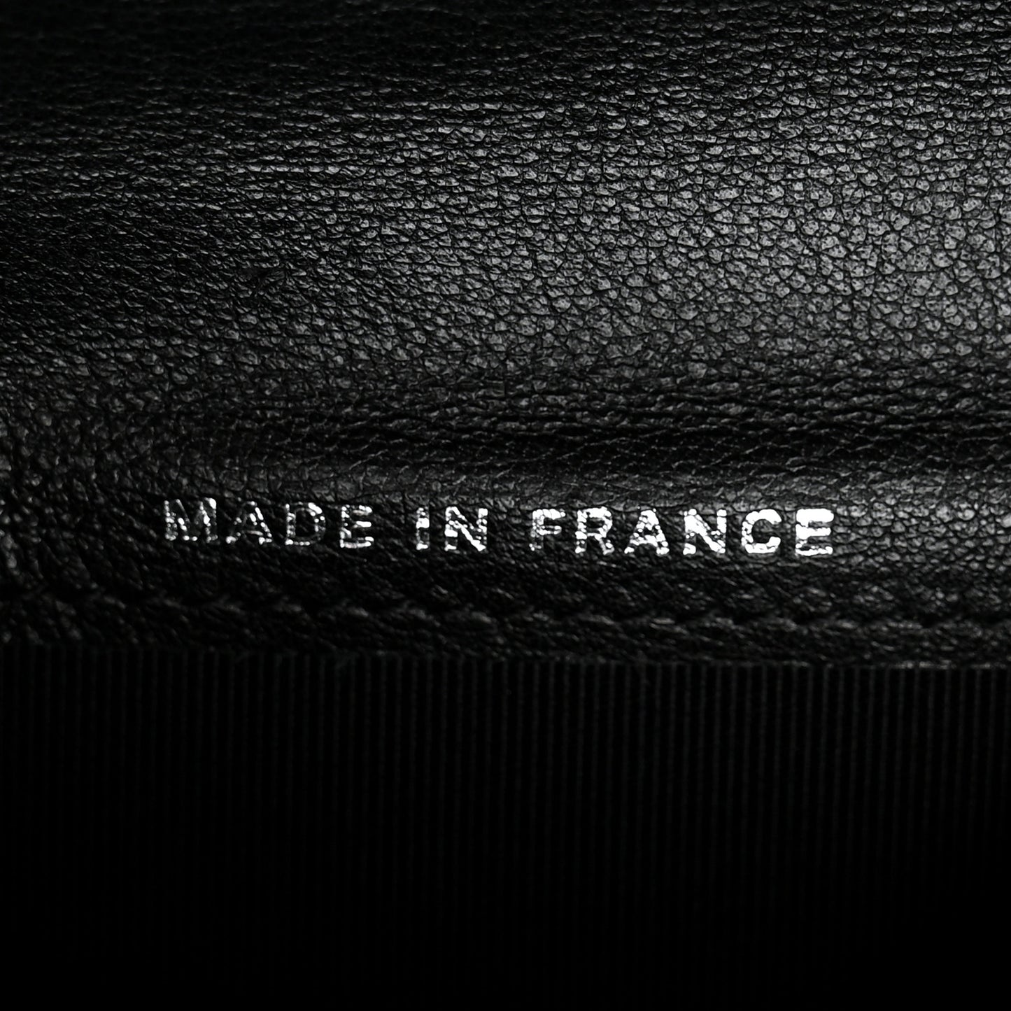 Iridescent Patent Quilted Large Flap Wallet Black