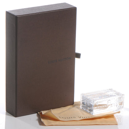 Louis Vuitton Crystal Trunk Paperweight VIP Gift 4 of 4