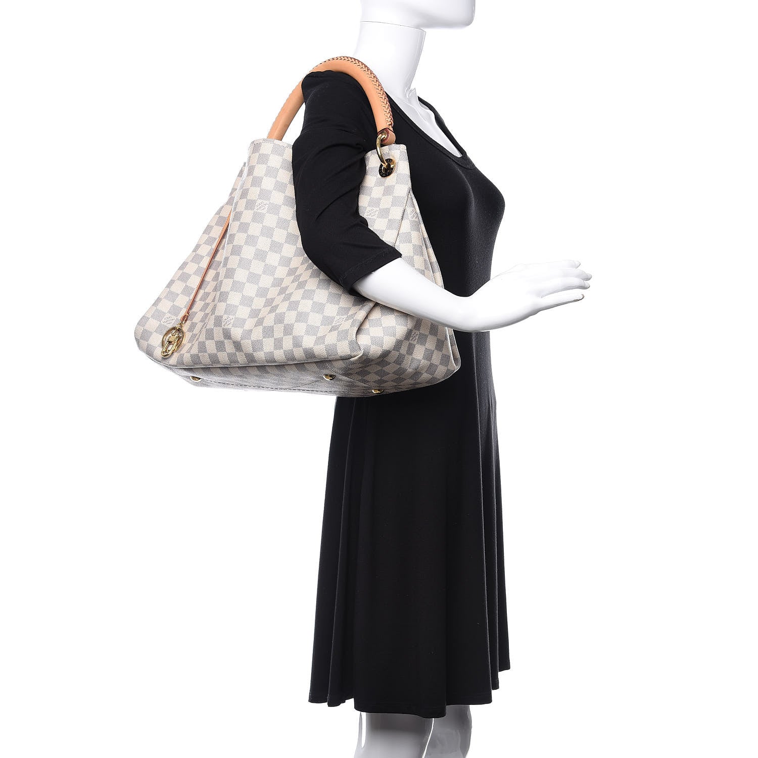 Louis Vuitton Damier Azur Artsy MM 2 of 12