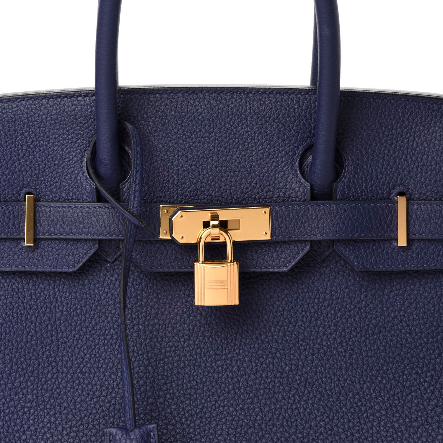 Hermes Togo Birkin 30 Bleu Encre 8 of 11