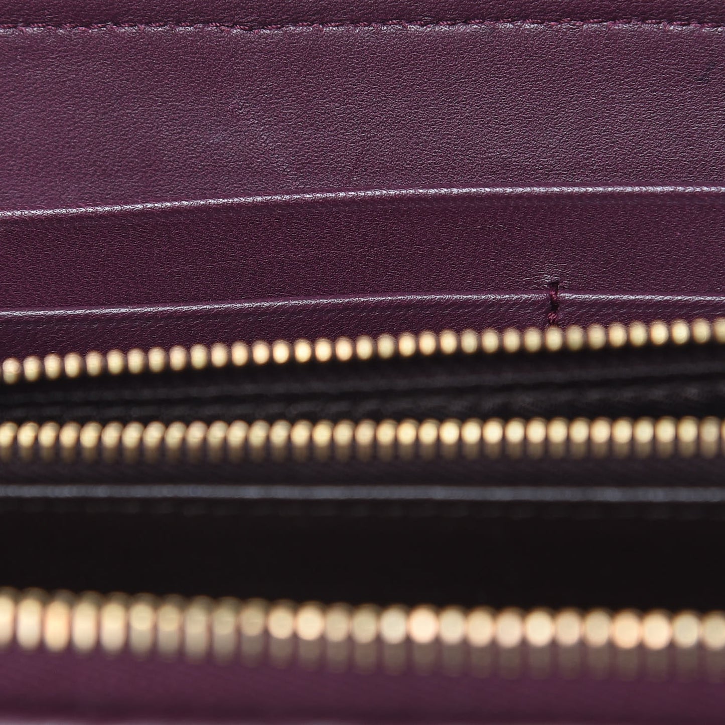 Nappa Intrecciato Zip Around Wallet Opera