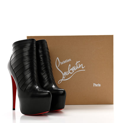Christian Louboutin Nappa Amor 160 Platform Ankle Booties 40 Black 8 of 8