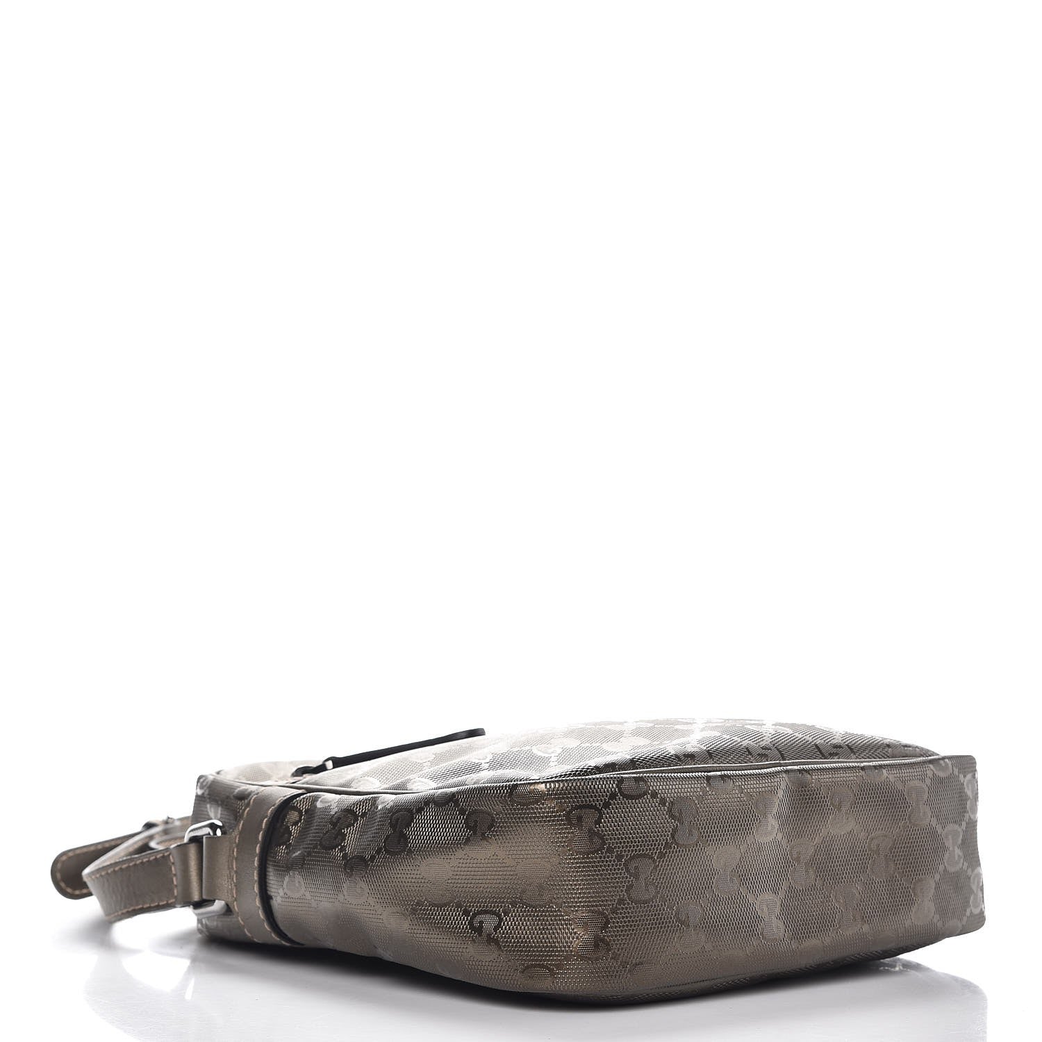 Gucci Imprime Monogram Small Messenger Bag Pewter 4 of 8