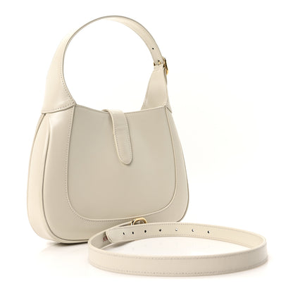Gucci Boarded Dyana Lux Calfskin Small Jackie 1961 Hobo Mystic White 3 of 10