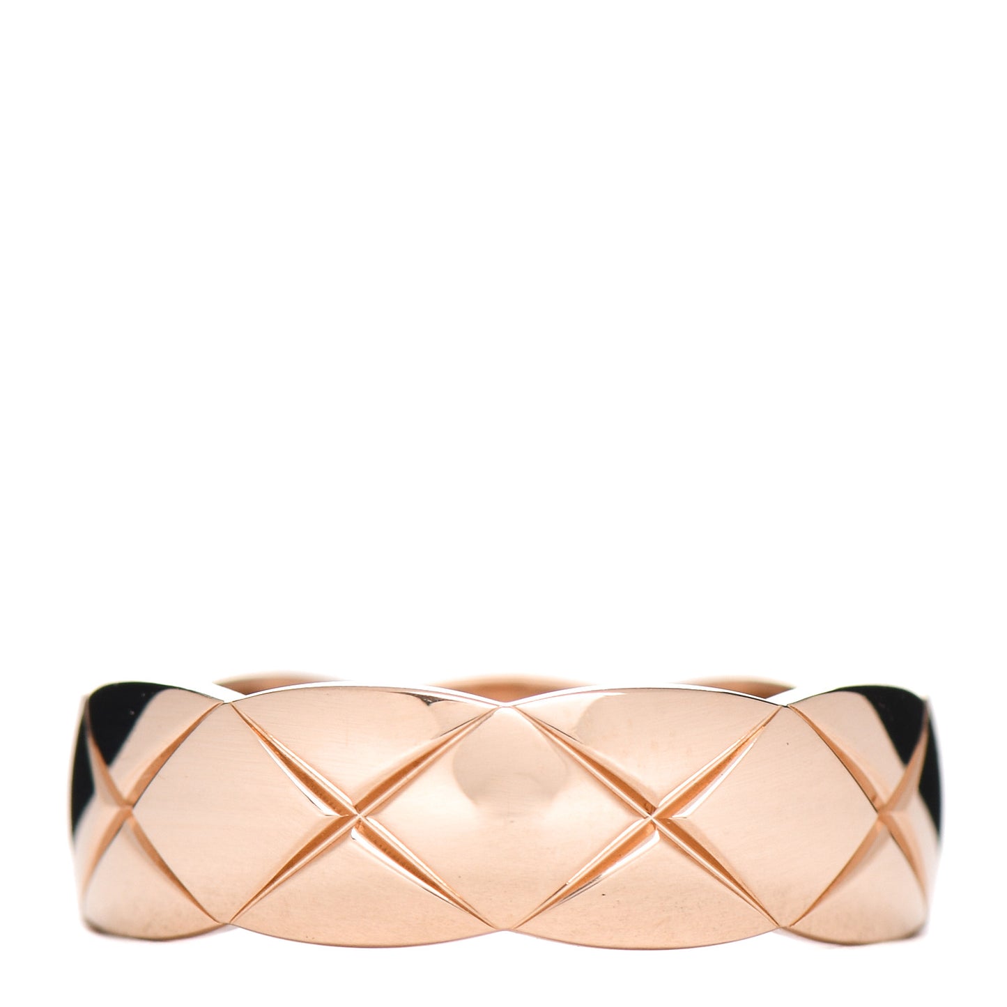 18K Beige Gold Small Coco Crush Ring 59 8.75
