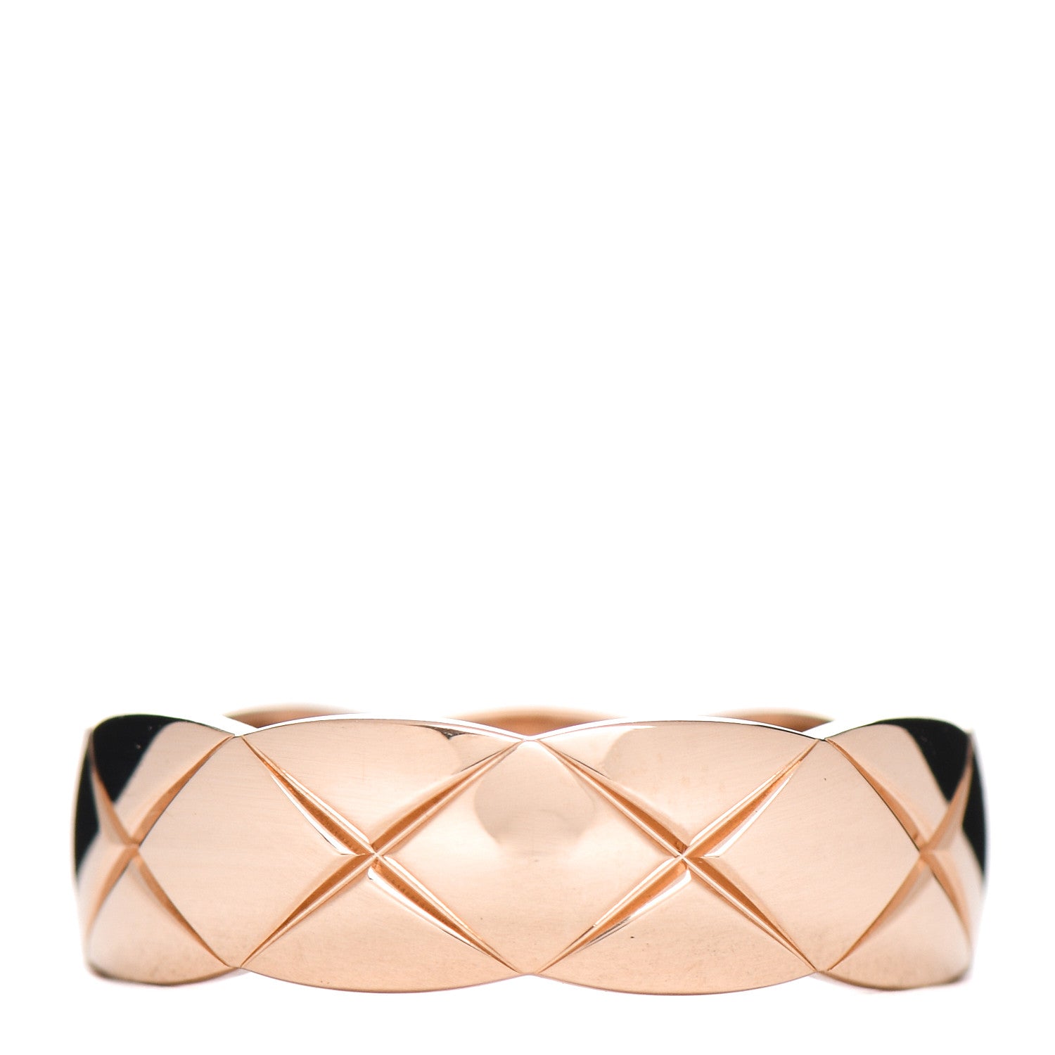 Chanel 18K Beige Gold Small Coco Crush Ring 59 8.75 3 of 6