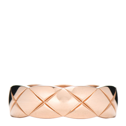 Chanel 18K Beige Gold Small Coco Crush Ring 59 8.75 3 of 6