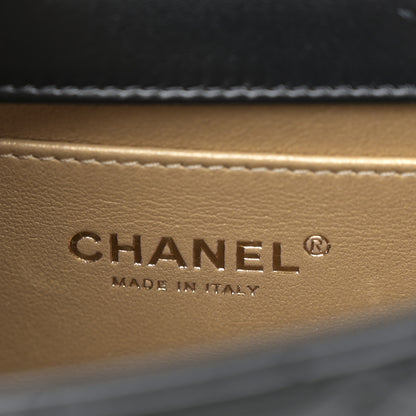 Chanel Calfskin Quilted Mini Perfect Fit Flap Black 14 of 28