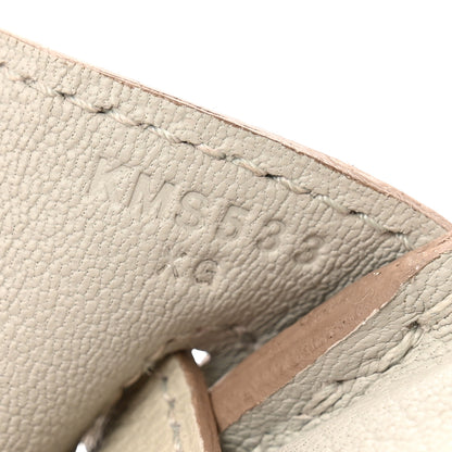 Hermes Togo Birkin 25 Gris Perle 7 of 12