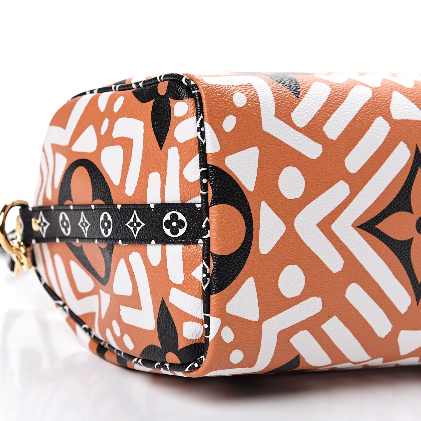 Monogram Giant Crafty Speedy Bandouliere 25 Creme Caramel