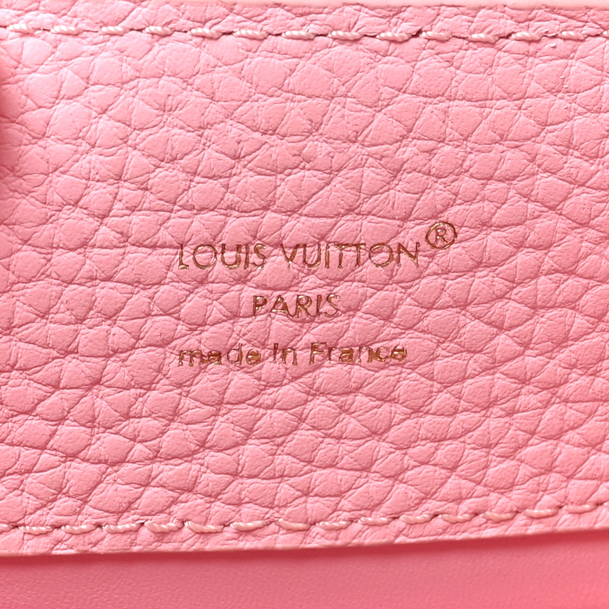 Louis Vuitton Taurillon Capucines BB Rose Jasmin 5 of 8