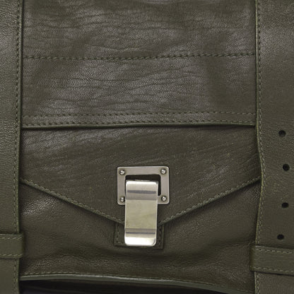 Proenza Schouler Lambskin Medium PS1 Satchel Military 13 of 13