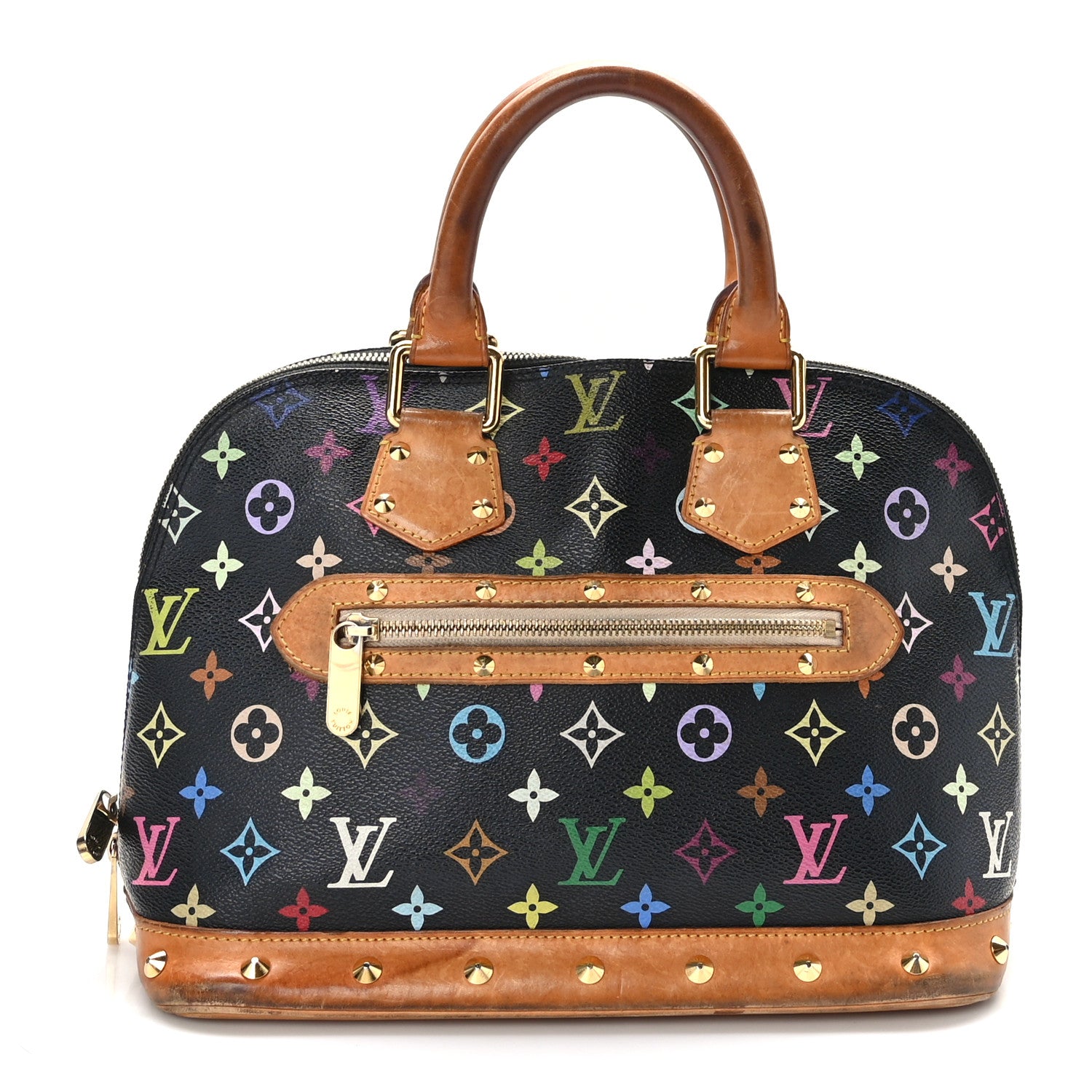 Louis Vuitton Monogram Multicolor Alma Black 1 of 14