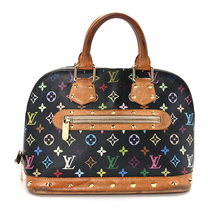 Louis Vuitton Monogram Multicolor Alma Black 1 of 14