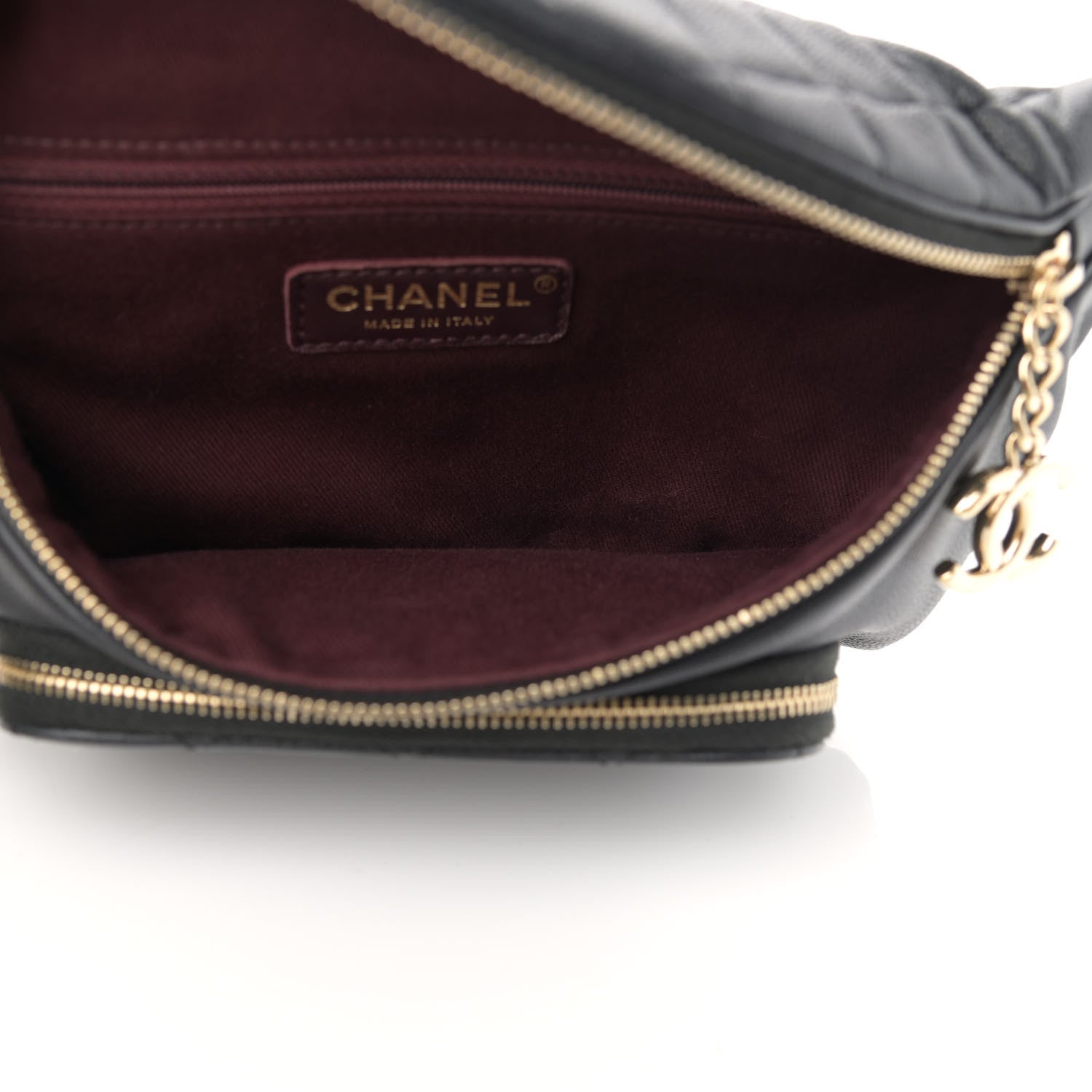 Chanel Caviar Quilted Business Affinity Waist Belt Bag Black 5 of 11