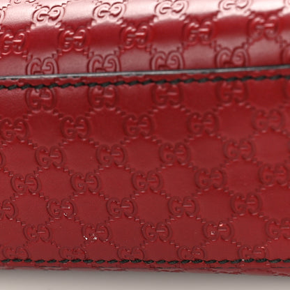 Gucci Microguccissima Medium Emily Chain Shoulder Bag Red 10 of 13