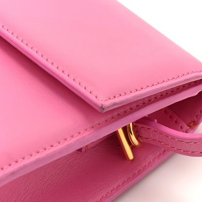 Jacquemus Smooth Calfskin Le Bambino Long Flap Pink 11 of 16