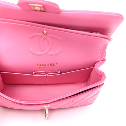 Chanel Caviar Quilted Small Double Flap Pink 4 of 4